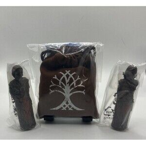 God of War Ragnarok Collector's Edition Dwarven Dice Set and 2 Twin Carvings